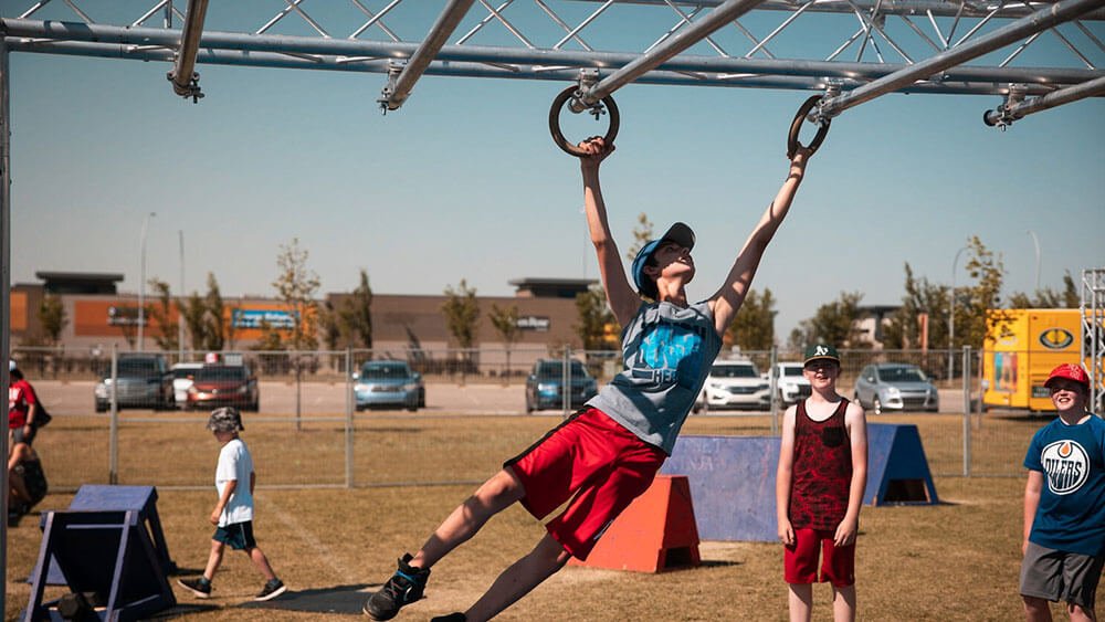 Certified ninja warrior coach-led outdoor obstacle course arrives