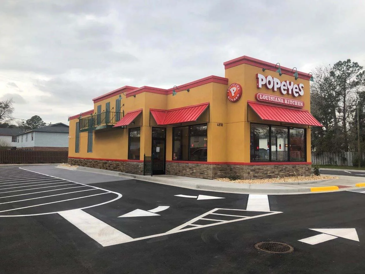 Popeyes In Garden City Ga Verdad Real Estate Construction Services