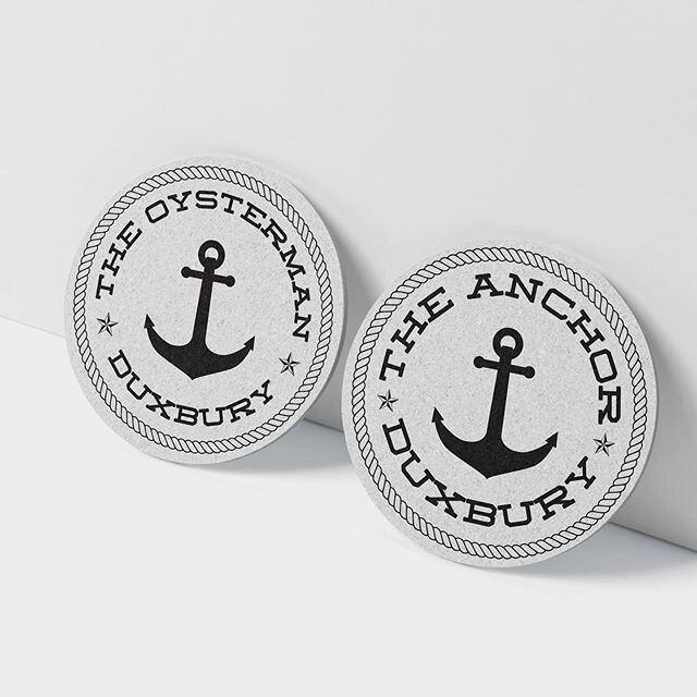 This is a crazy time for businesses of all sizes and the best we can do is try and help! I was lucky enough to work on these new logos for @theoystermanduxbury and @theanchorduxbury which also happens to be my favorite restaurant as well😂

Try and d