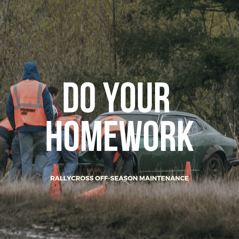 Do your homework: A guide to rallycross off-season maintenance