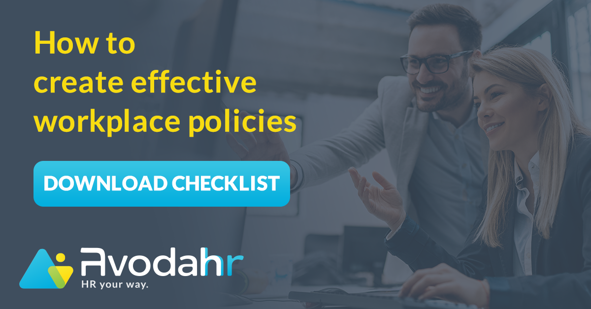 Checklist: How to create effective workplace policies