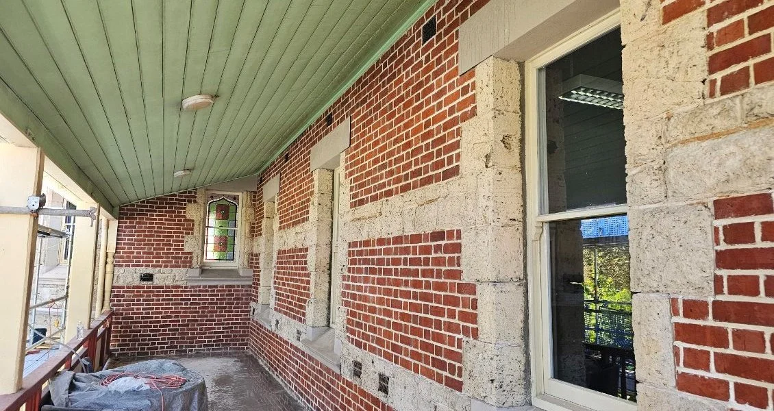 repairing fremantle brick and limestone walls