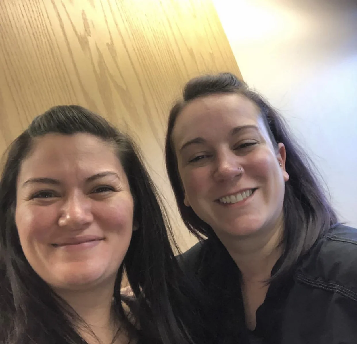 This is our favorite LabCorp phlebotomist, ever. She made sure the order was run as STAT, helped Desiree cut a long waiting room line, and is definitely the biggest cheerleader in the outside monitoring game.