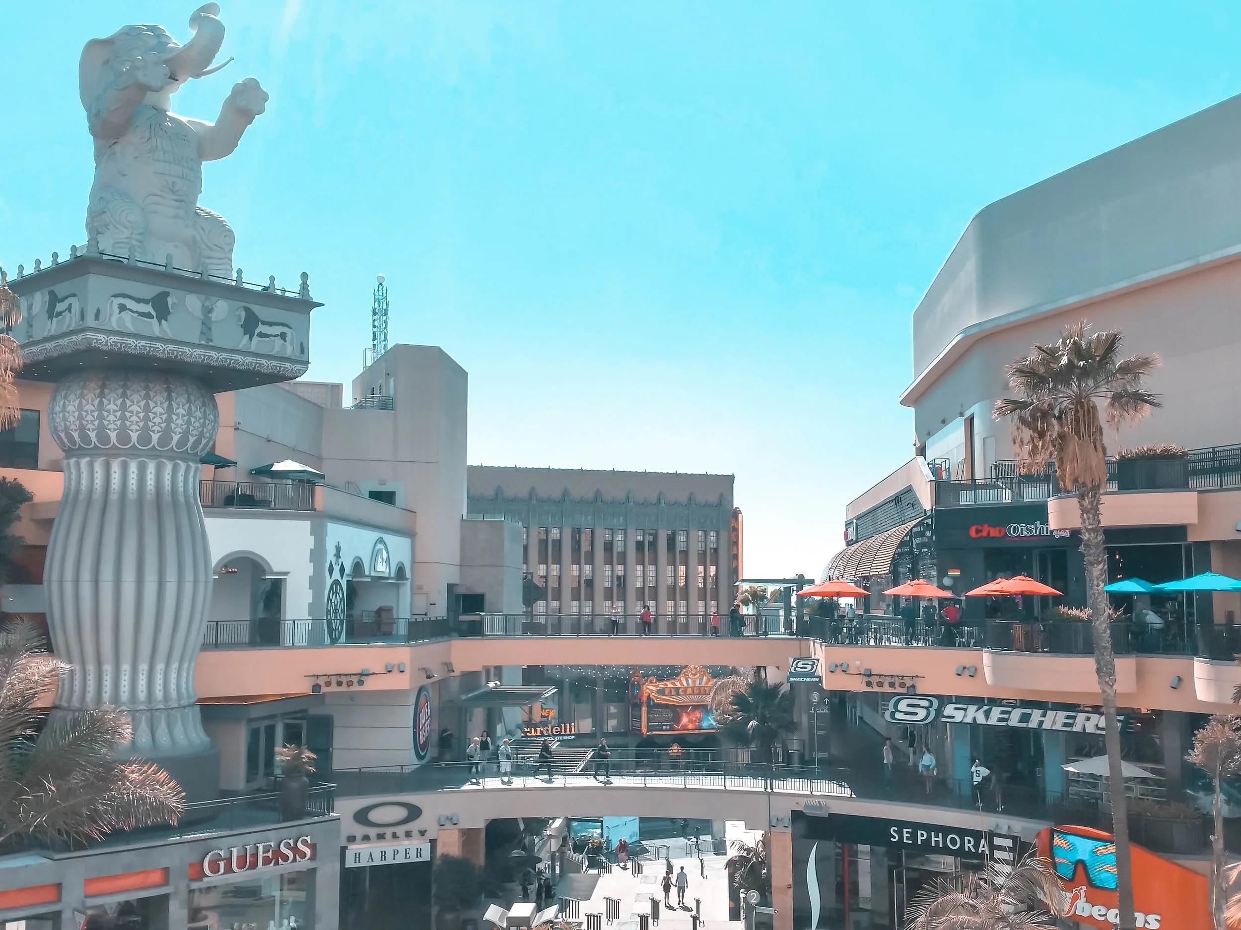 Exploring Hollywood and Highland Shopping Centre