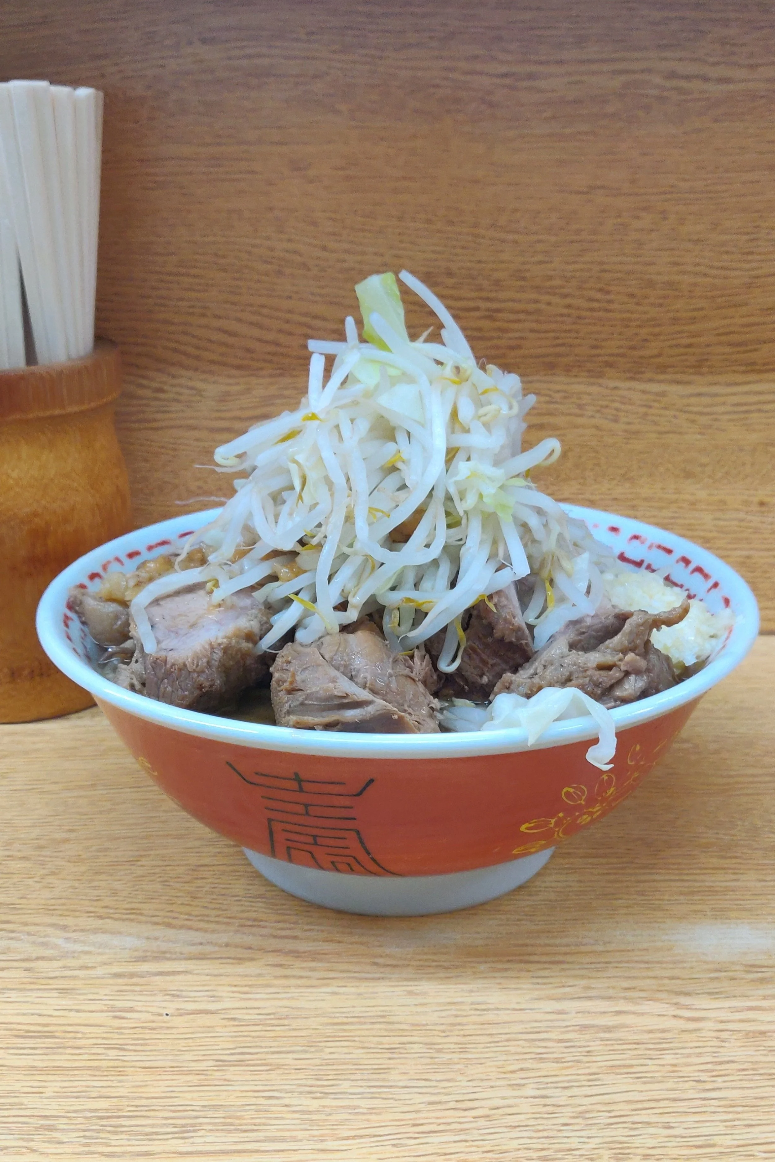 Ramen Jiro Kannana Shin Shin Daita (ラーメン二郎 環七新新代田店): The Hard Nosed Jiro; Shin Daita, Tokyo