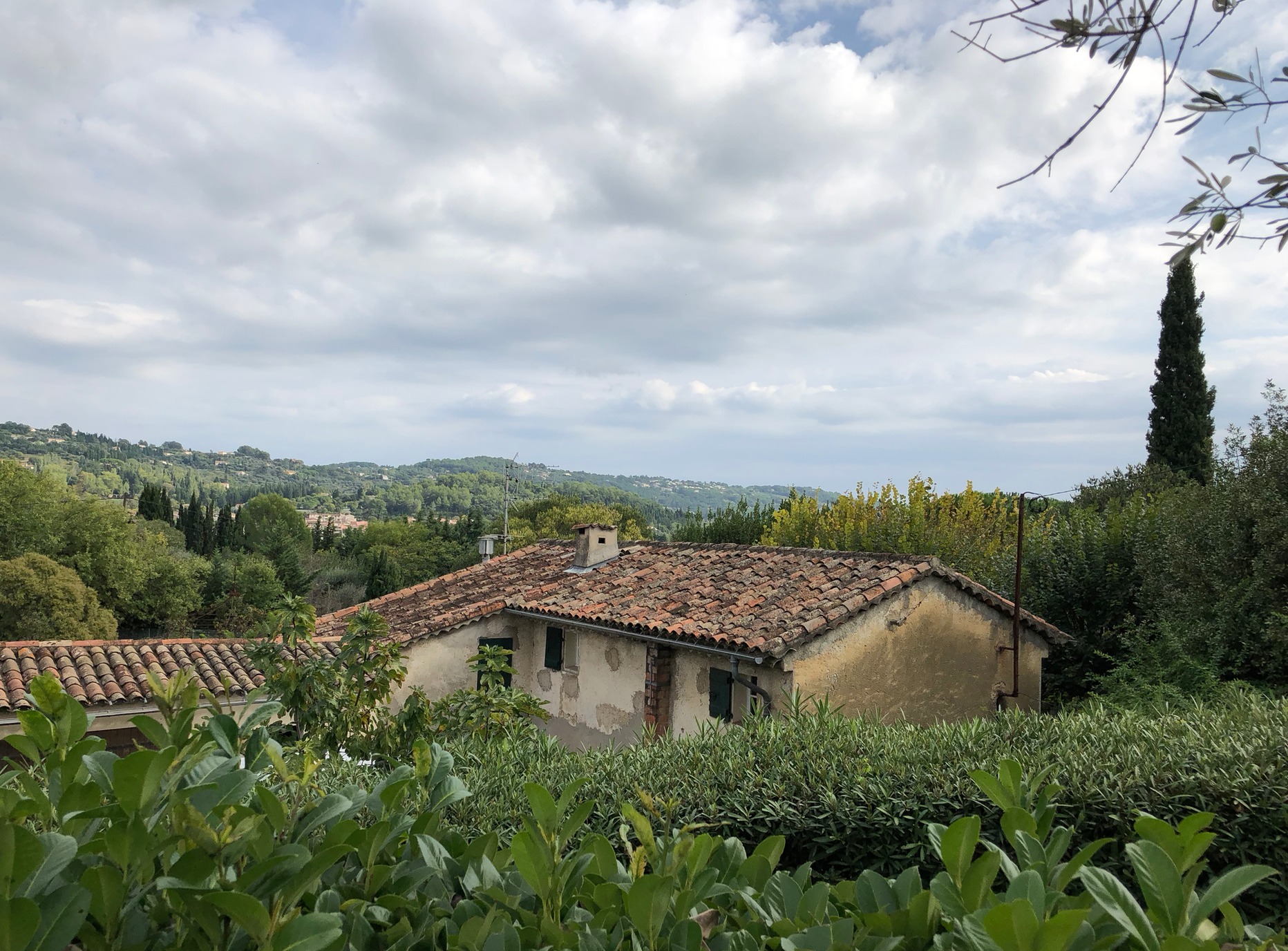 The grounds of Parfumerie Galimard
