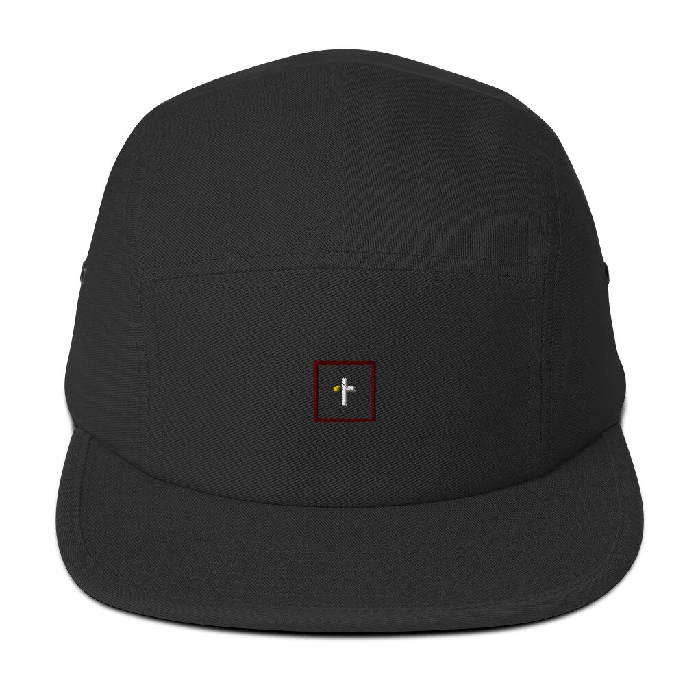 Logo 5 Panel Cap — Solano Catholic Church
