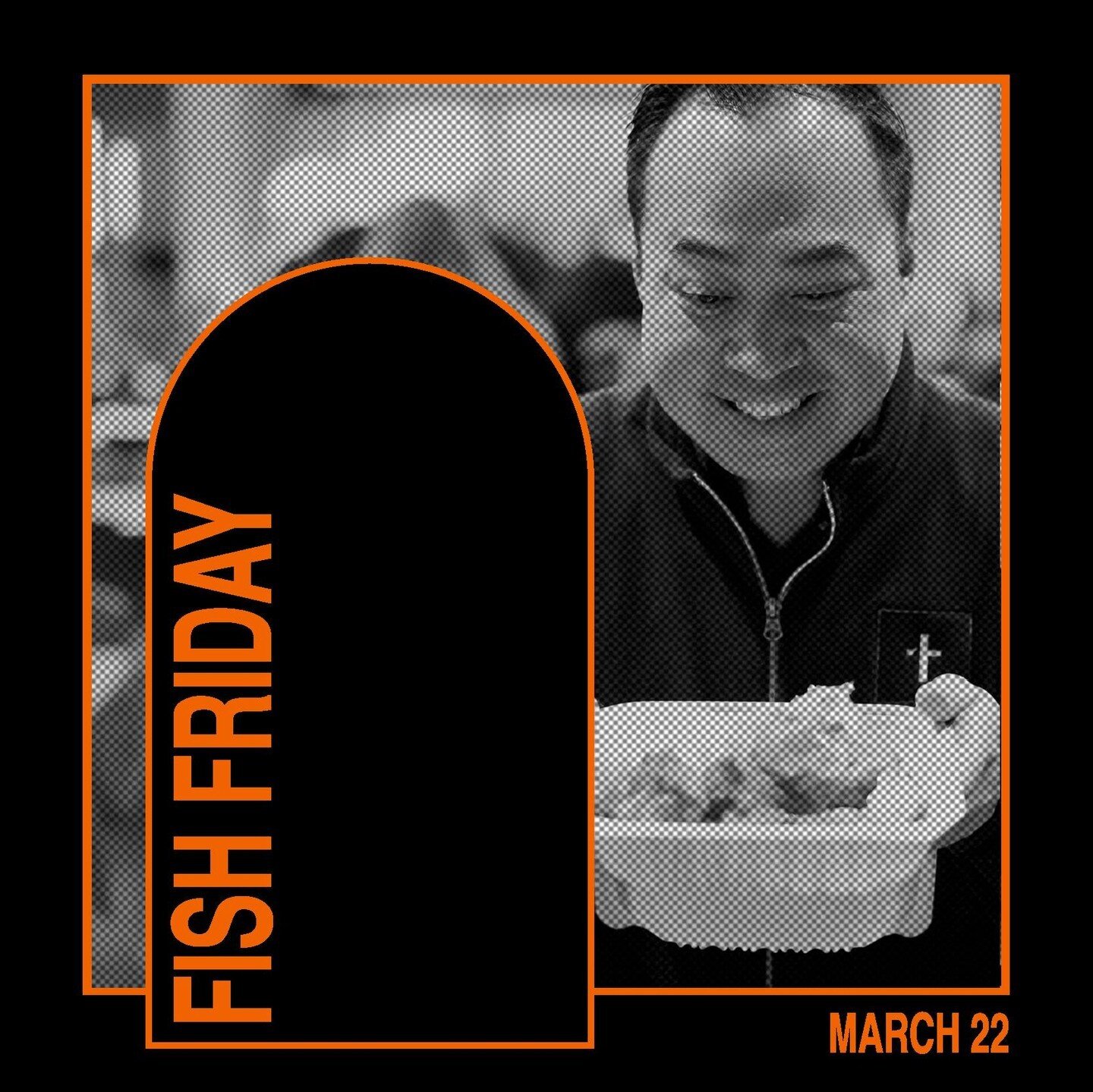 Join Fr. Duy and the Solano family as we enjoy one last Fish Friday, THIS Friday from 5-6:30 PM! 🐟️ Then, we will end the night with Stations in our church at 7 PM.
