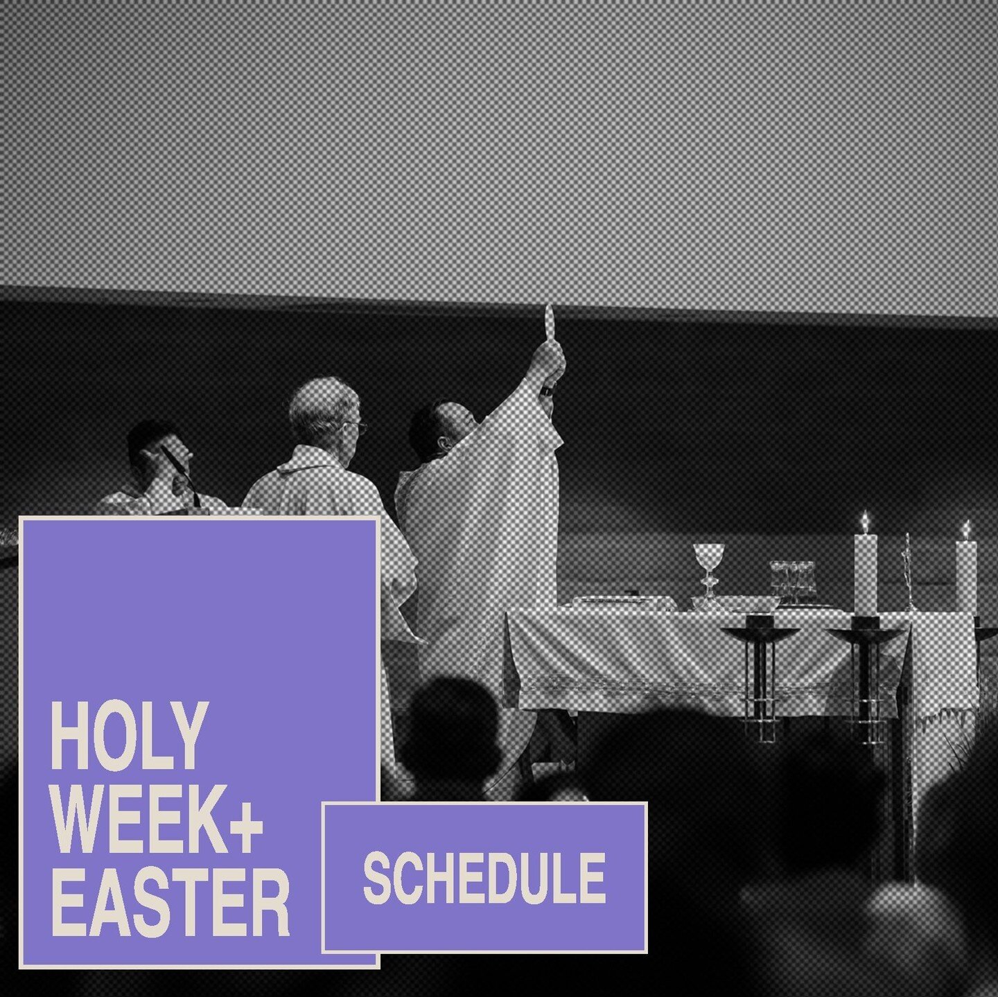 HOLY WEEK + EASTER AT SOLANO⁠
⁠
Holy Thursday || March 28⁠
8:30 AM || Morning Prayer⁠
7 PM || Mass of the Lord&rsquo;s Supper⁠
8 PM - 6 AM || Overnight Adoration⁠
⁠
Good Friday || March 29⁠
8:30 AM || Morning Prayer⁠
7 PM || Veneration of the Cross +