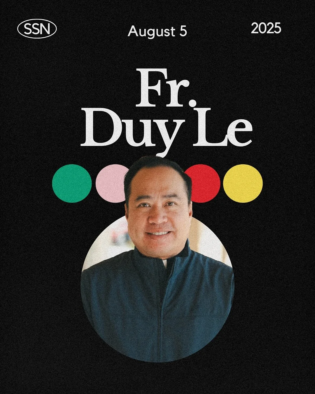 Solano Summer Nights starts tonight!

Join us for an evening of food, worship, and a powerful message on healing from Fr. Duy Le. We&rsquo;ll also have adoration and confession. It all starts at 6:30 PM&mdash;come be part of a night of renewal and co