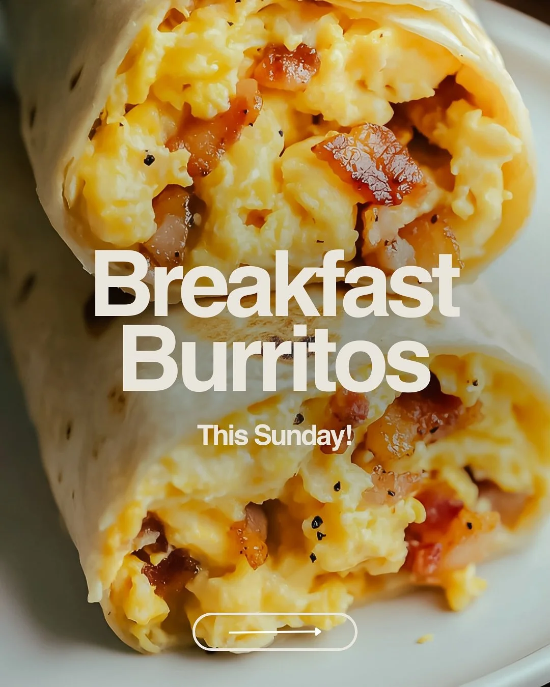 Burritos are here! 🌯 Join us after the 8:30 &amp; 10:30 AM Masses this Sunday for breakfast burritos with the Solano family. Can&rsquo;t make it? No worries &mdash; this is a new tradition happening every 3rd Sunday of the month!