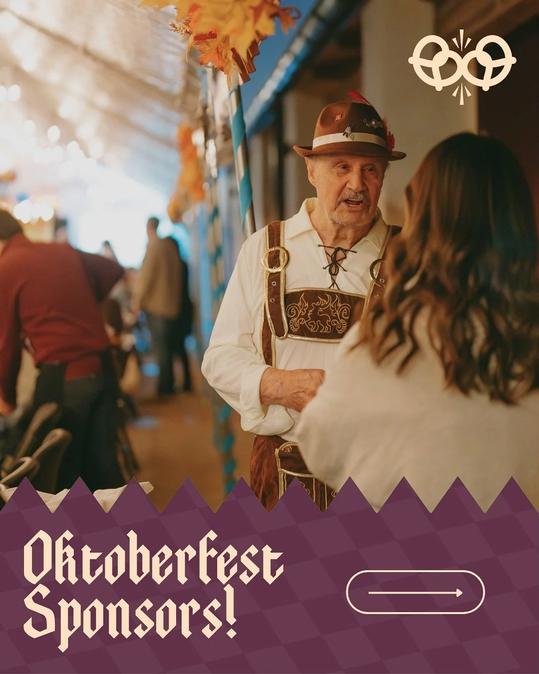 A huge thank you to all of our amazing sponsors who made Oktoberfest possible! Your support helps bring our community together for nights like this&mdash;we couldn&rsquo;t have done it without you!