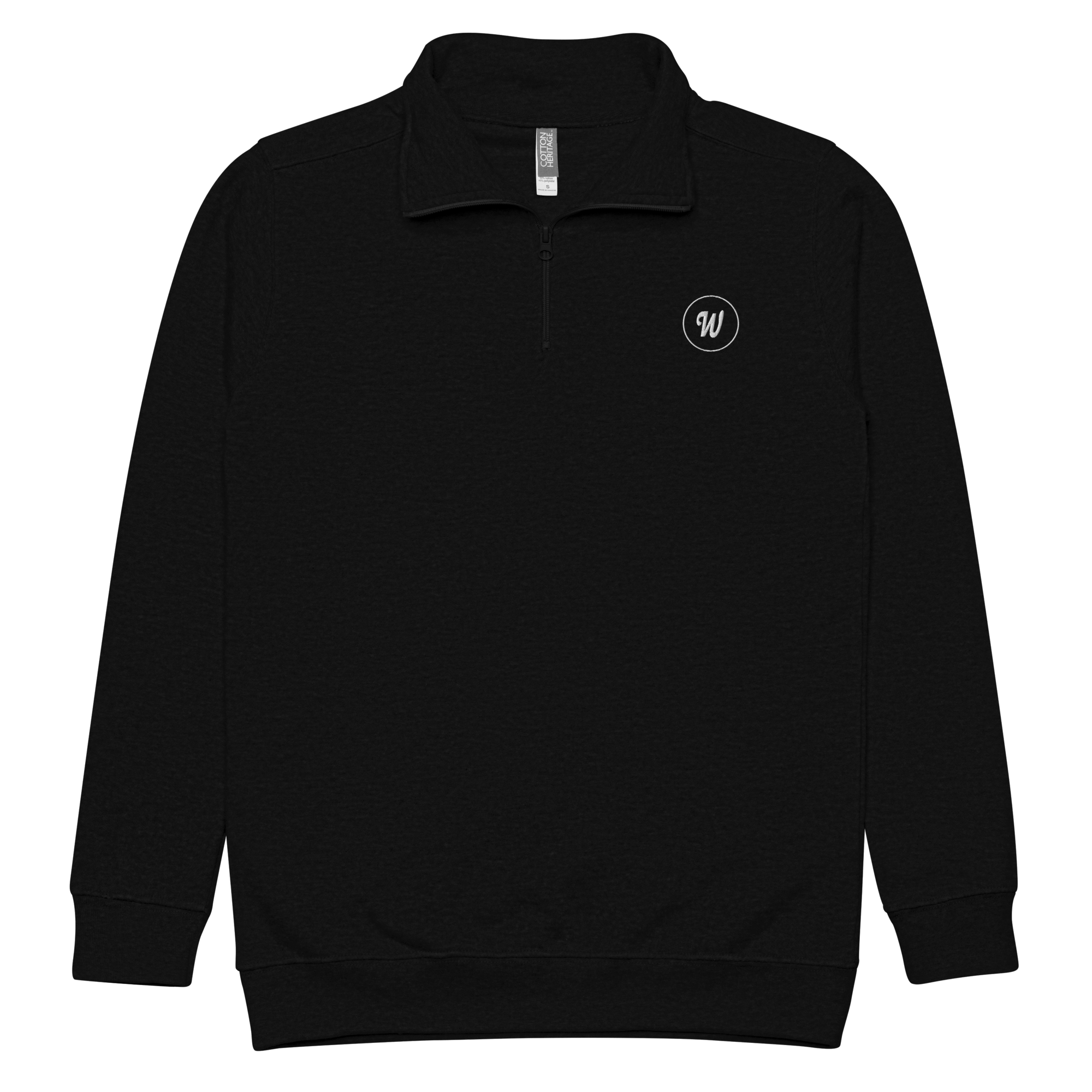 unisex-fleece-pullover-black-front-692bc5be827cd.png