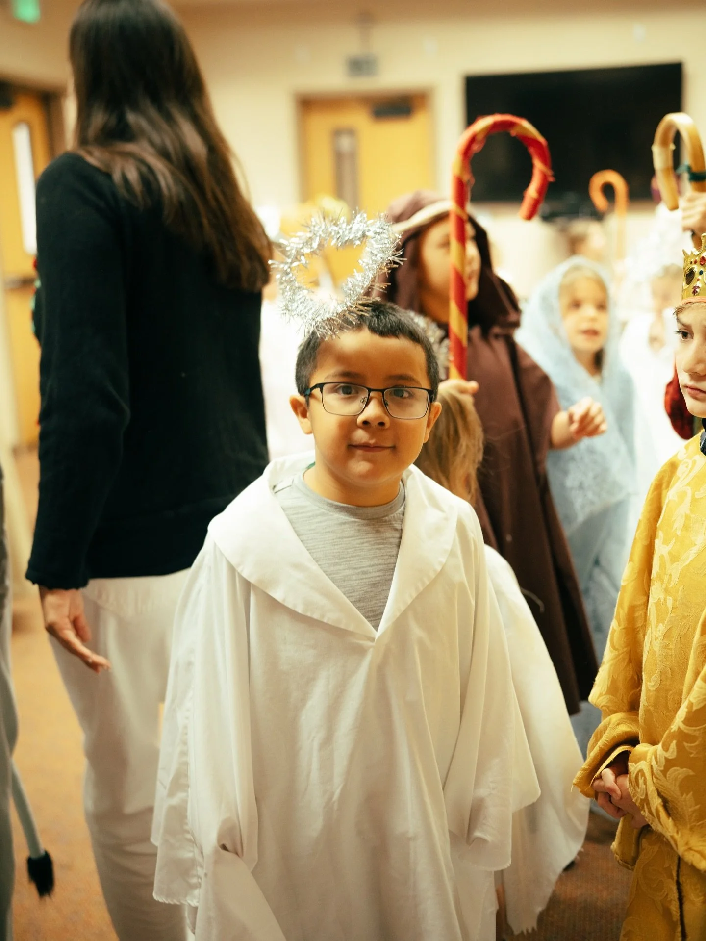 We are excited for Breakfast in Bethlehem! 🥞✨
Join us next Sunday, December 7, right after the 8:30 &amp; 10:30 AM Masses for free pancakes and a heartwarming kids&rsquo; Nativity play. No rehearsals needed, costumes provided&mdash;kids can jump rig