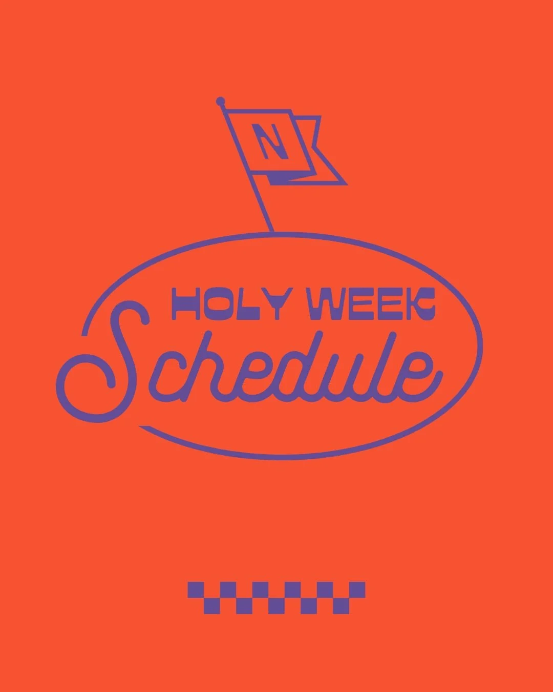 Holy Week is here!