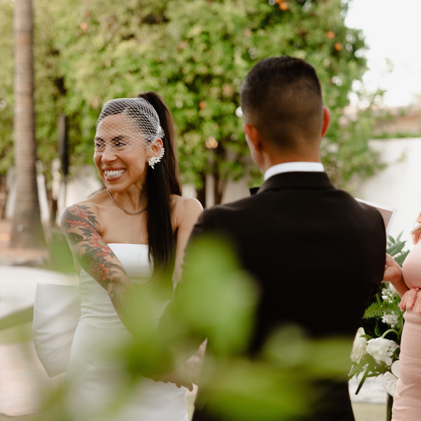 Jenny + Jaime at home during their wedding ceremony. How lucky I am to get to capture love like this 🥲❤️ 
.
.
.
.
#arizonaweddingphotographer  #azweddingphotographer #destinationweddingphotographer #adventureelopementphotographer #arizonawedding #az