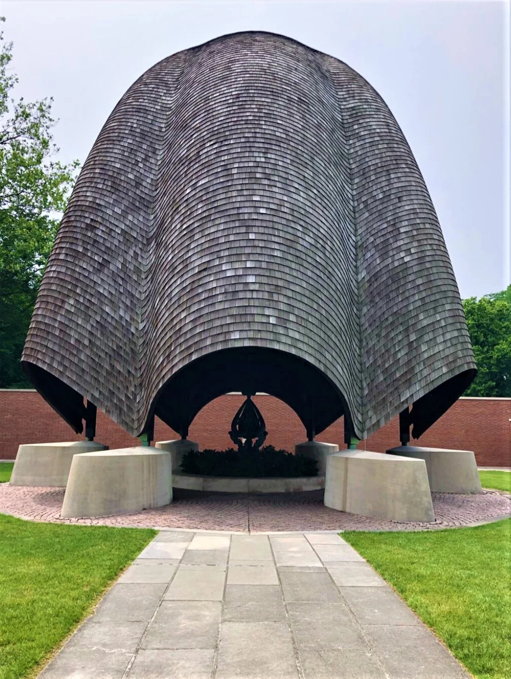 Roofless Church in New Harmony, Indiana