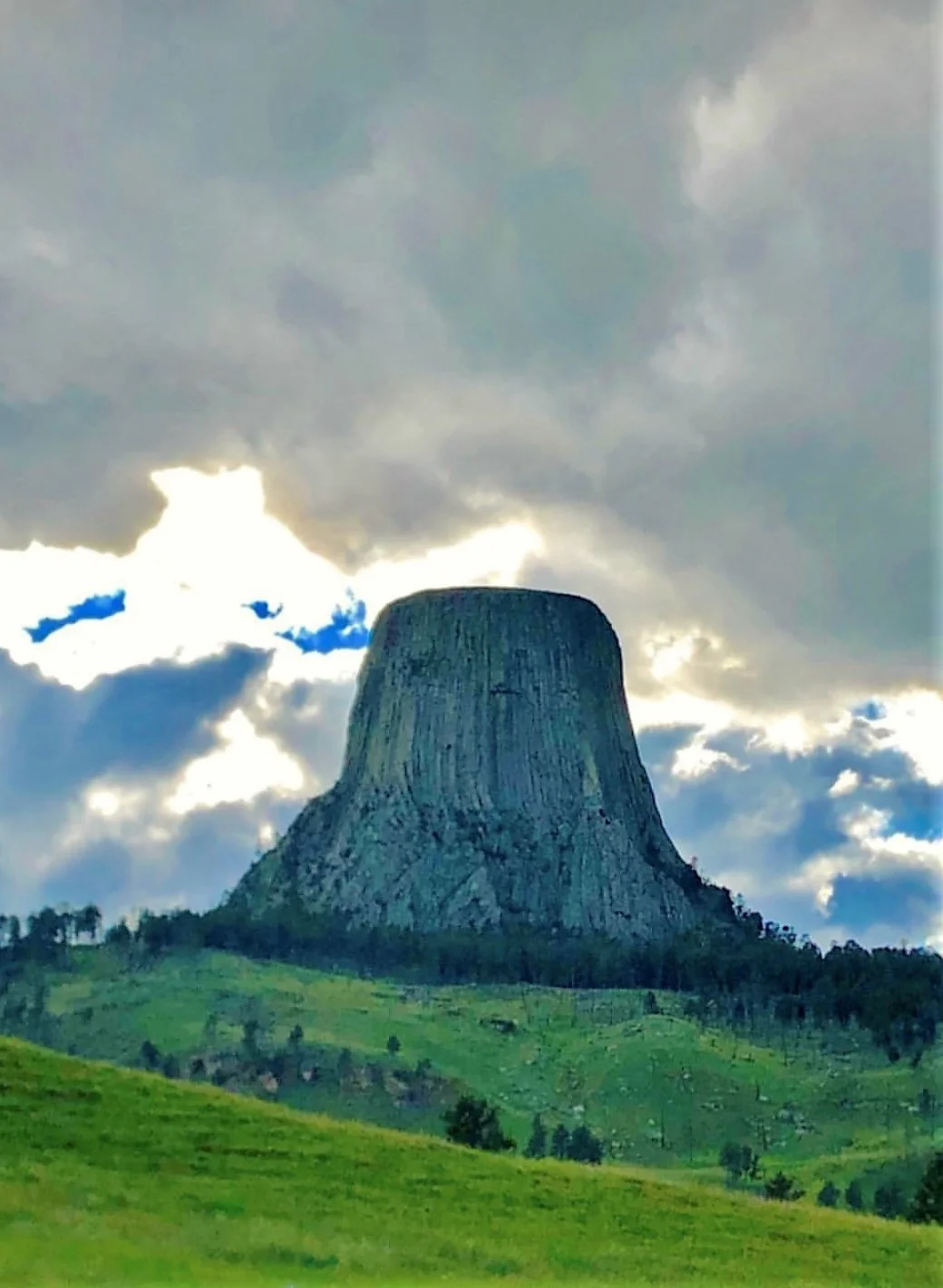 Devil's Tower in Wyoming