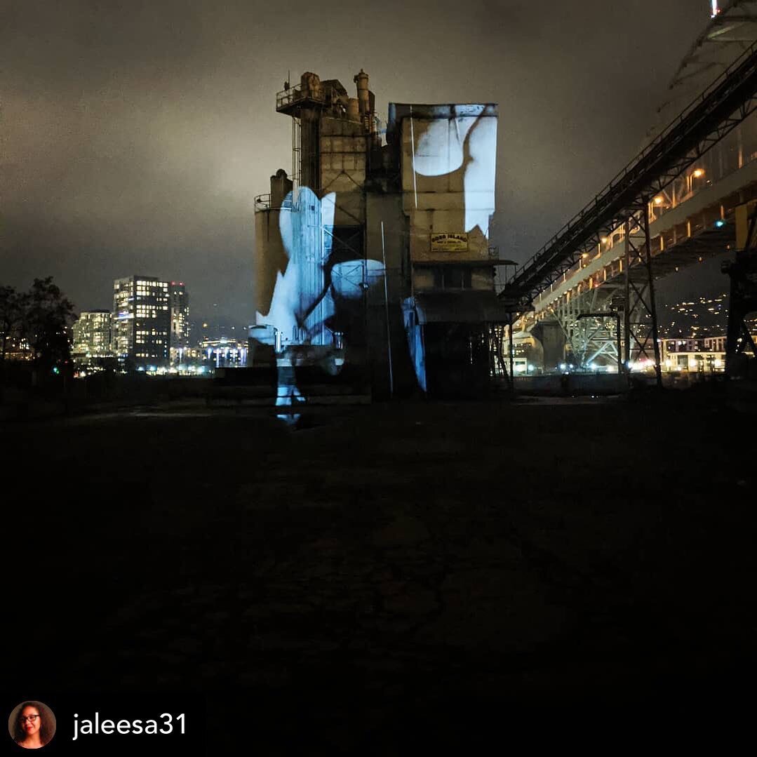 So great to work with Jaleesa, Sarah and Nanda for the mobile projection unit project tonight 
Repost &bull; @jaleesa31 
My booty is big AND on a building. You can see it until 9:00 PM tonight. #art #workingartist #mobileprojectionunit #videoart #per