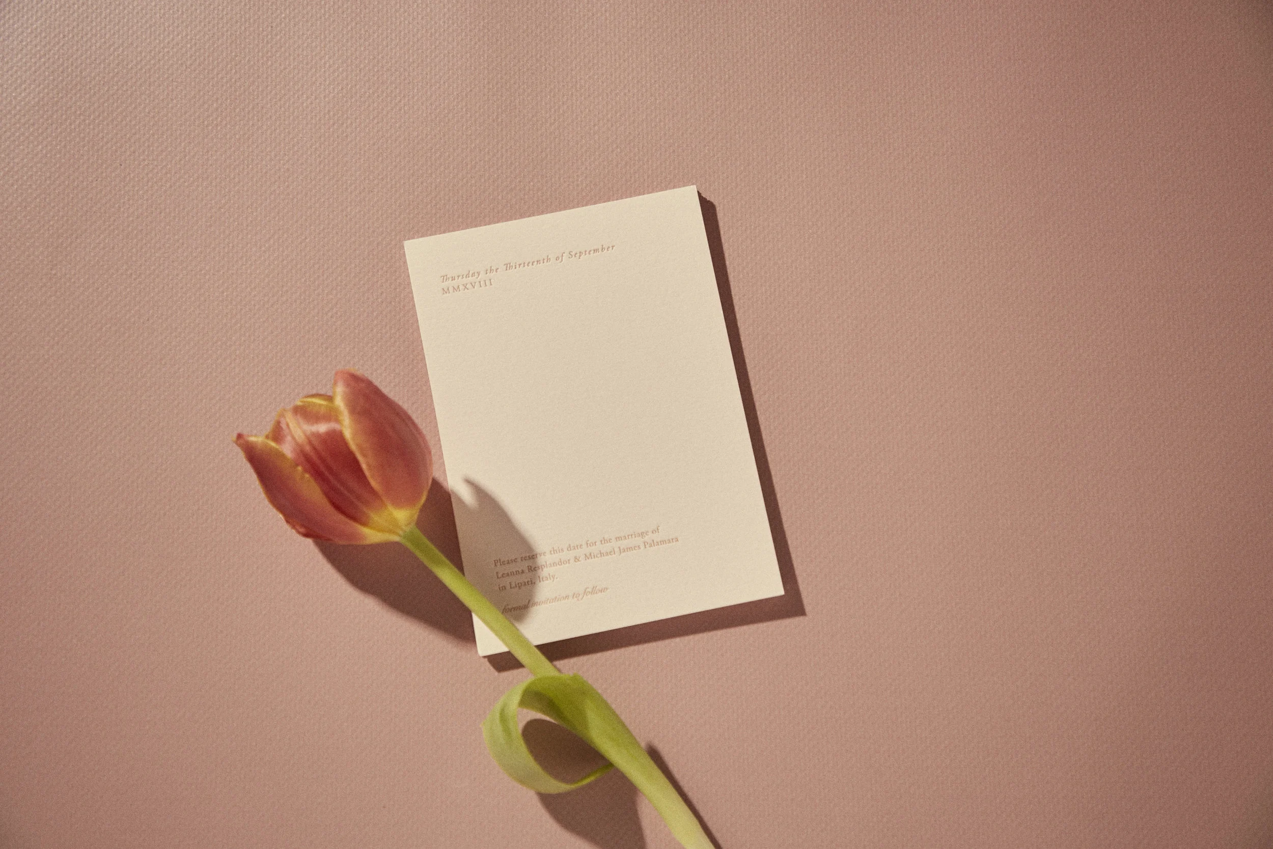 modern simple minimal wedding invitations stationery
