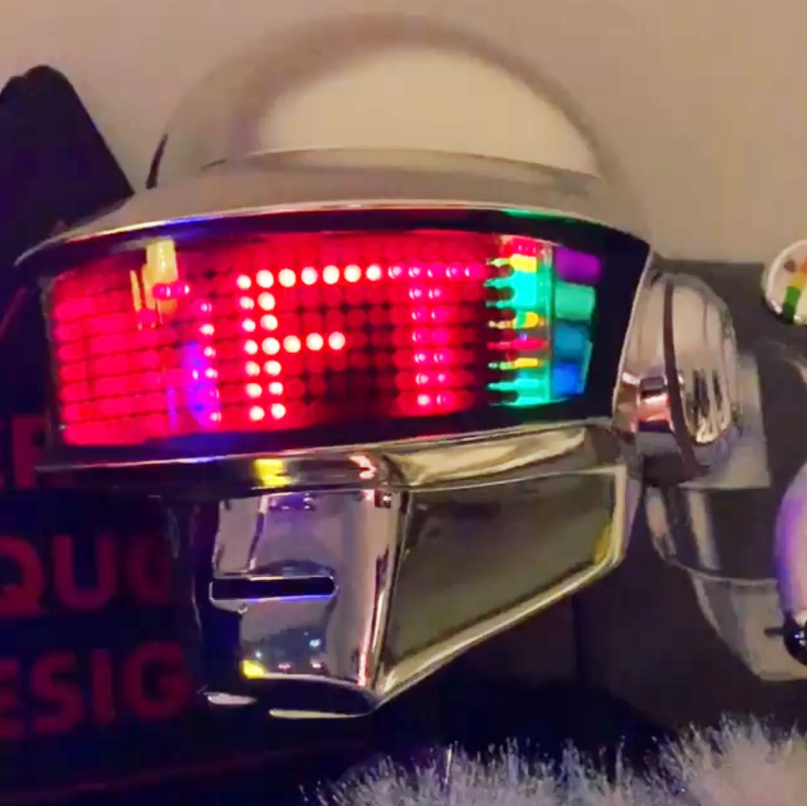 Daft Punk Replica LED Helmet Thomas — Artyom Props: Buy Daft Punk 