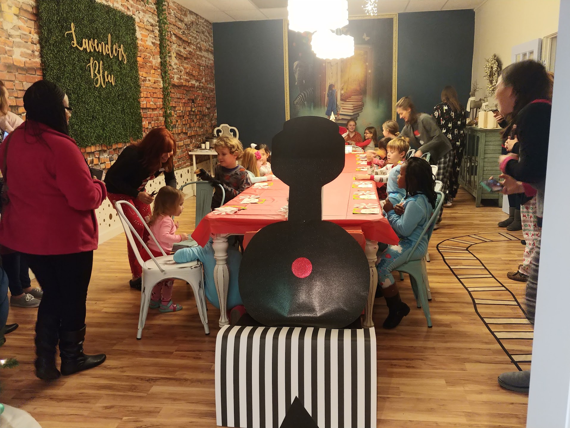 Over Christmas break we had a Polar Express Night!