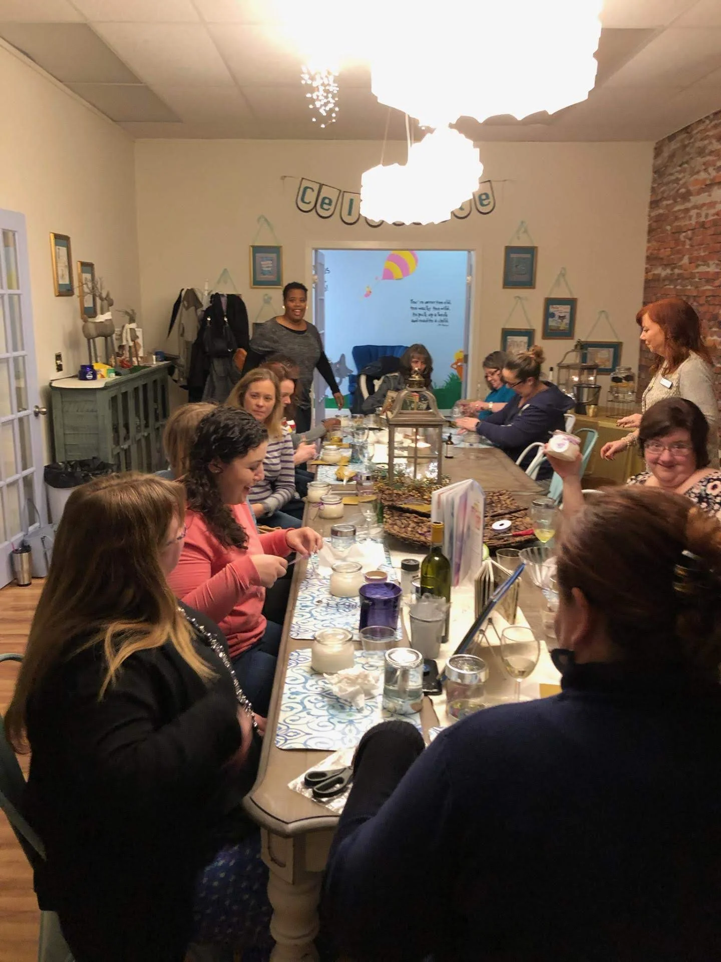 Our bi-monthly ladies night.