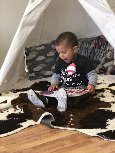 Rayden couldn’t be more excited!