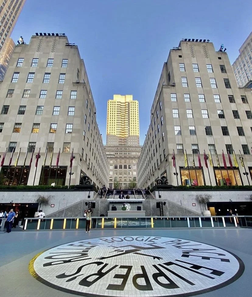Flippers X Rockefeller Center Summer Roller Rink Opening