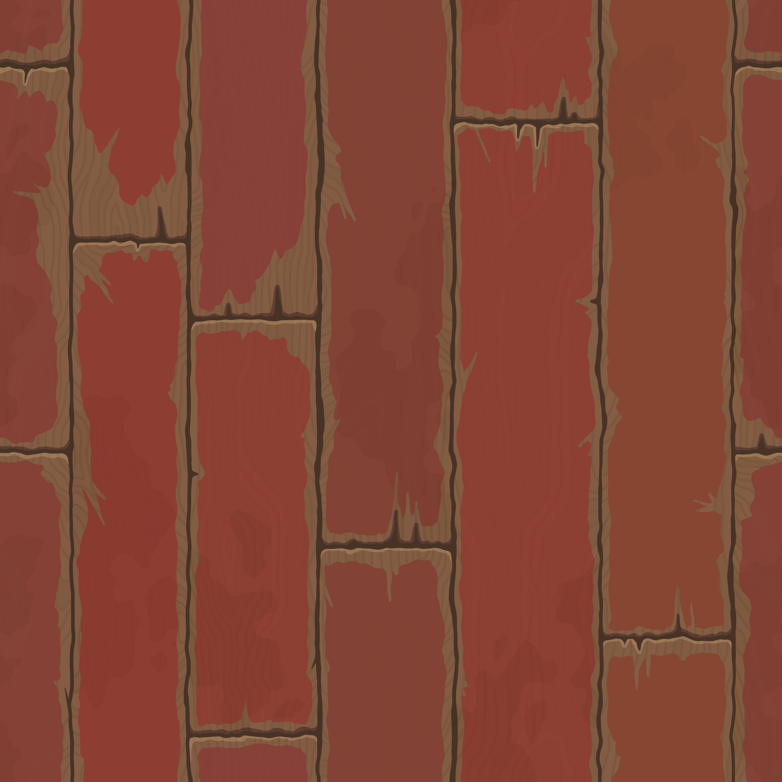 Stylized tileable wood plank texture