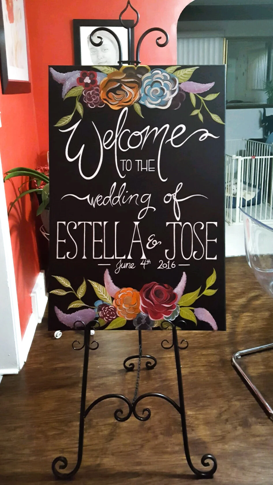 Wedding Welcome Sign