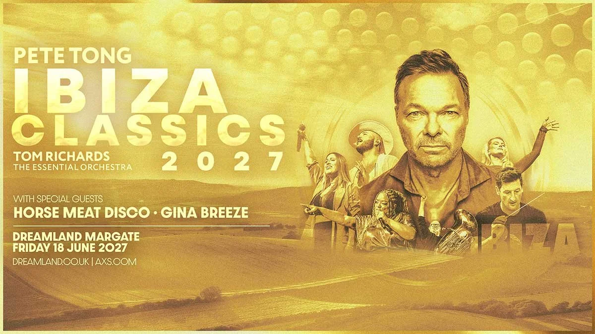 Iconic DJ Pete Tong heads home to Kent for Margate Gig 