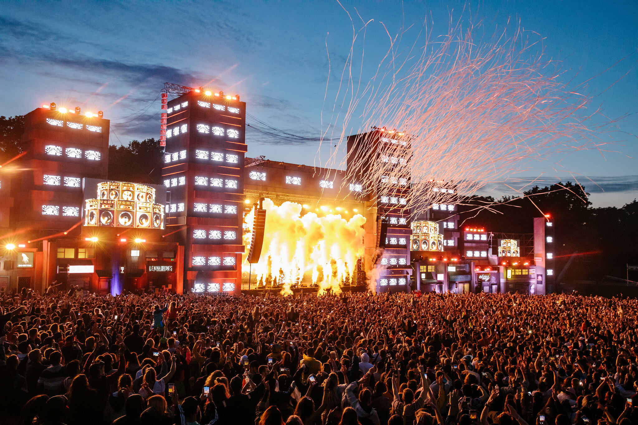 Sittingbourne’s LUCID creates dystopian city at Parklife Festival