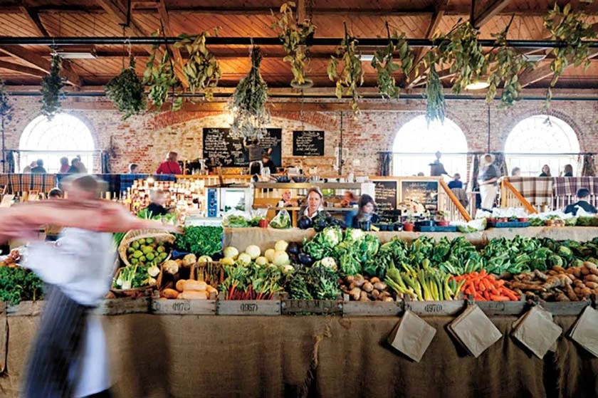 The Goods Shed market