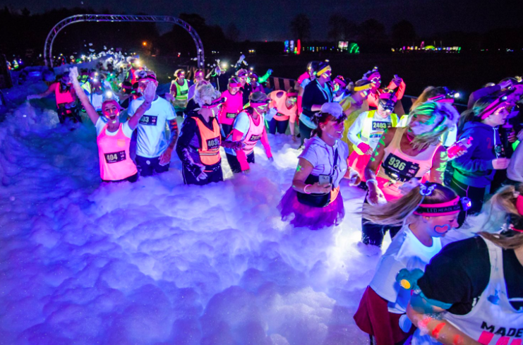 Run or Dye Glow hits Tonbridge