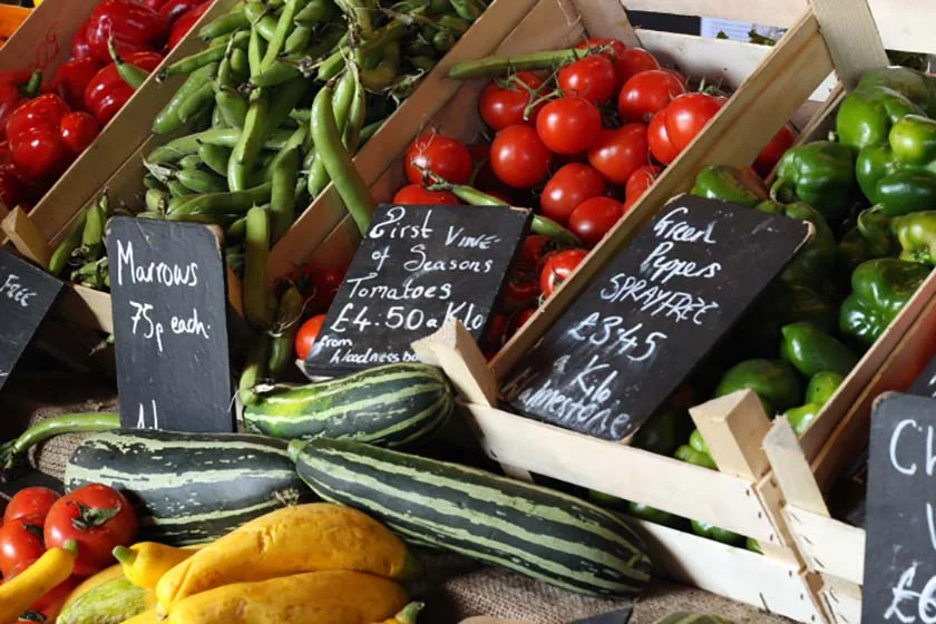 Fresh, local, seasonal, unpackaged at the Goods Shed