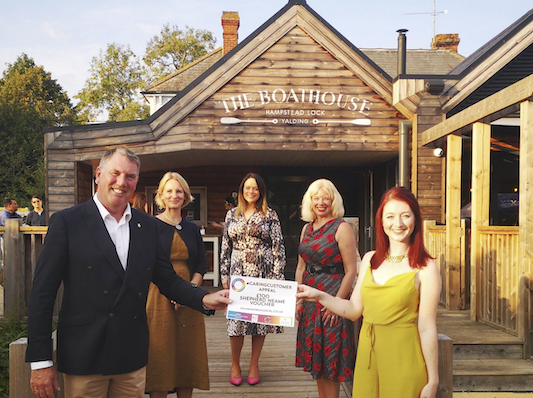 Pub Cash Prize for Caring Customer in Support Your Local Campaign