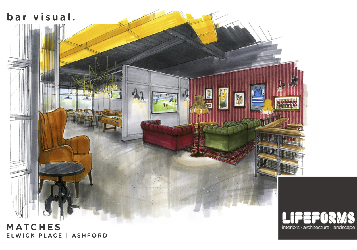 New Sports Bar with 'self-pour beer booths' takes spot at Ashford's Elwick Place