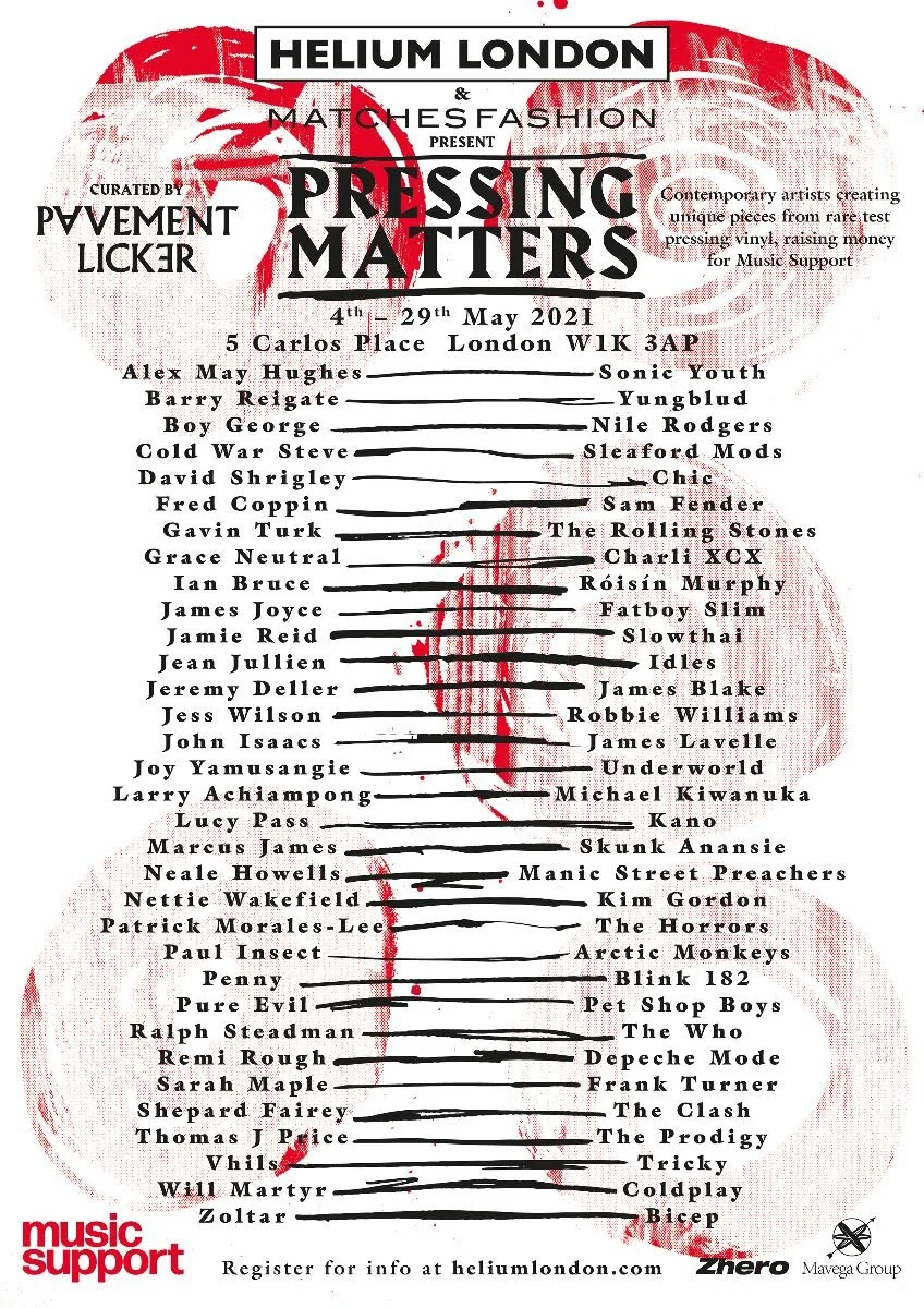 Pavement Licker curates unique vinyl music and art exhibition 