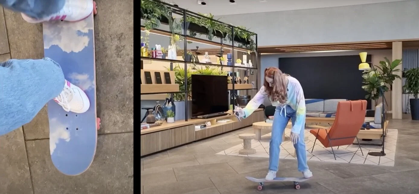 Samsung KX partners with pro-skater Stefani Nurding to teach the 'Kickflip'