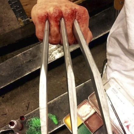 THE KENT MAKE-UP ARTIST CALLED TO WORK ON WOLVERINE'S CLAWS