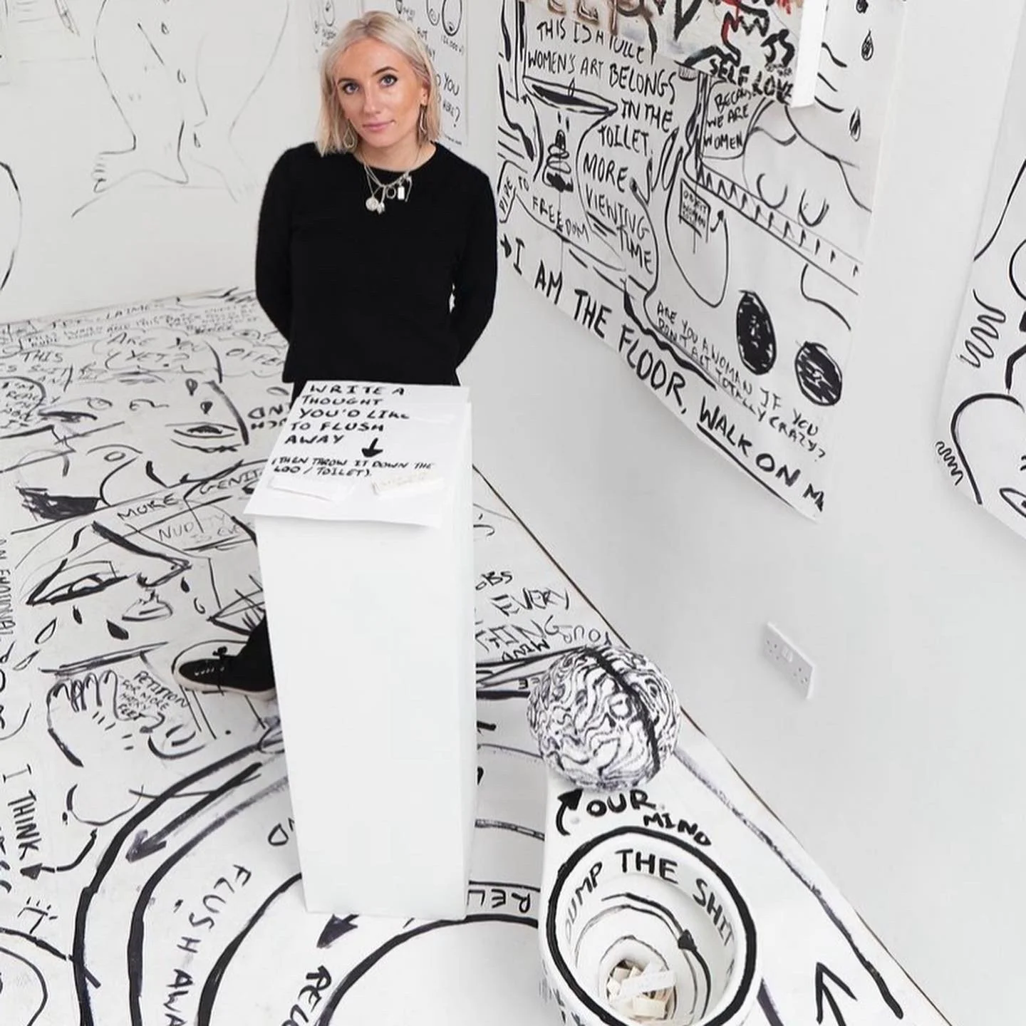 ‘I’VE LOST MY FAITH IN THIS CRAP’ - JEMIMASARA SOLO EXHIBITION