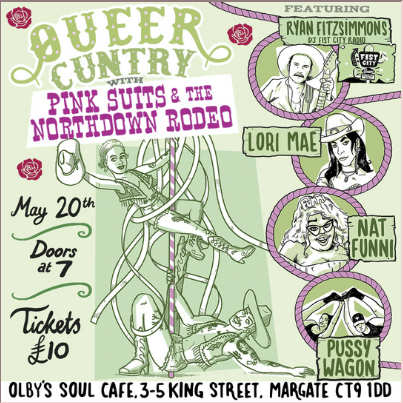 QUEER CUNTRY with PINK SUITS AND THE NORTHDOWN RODEO