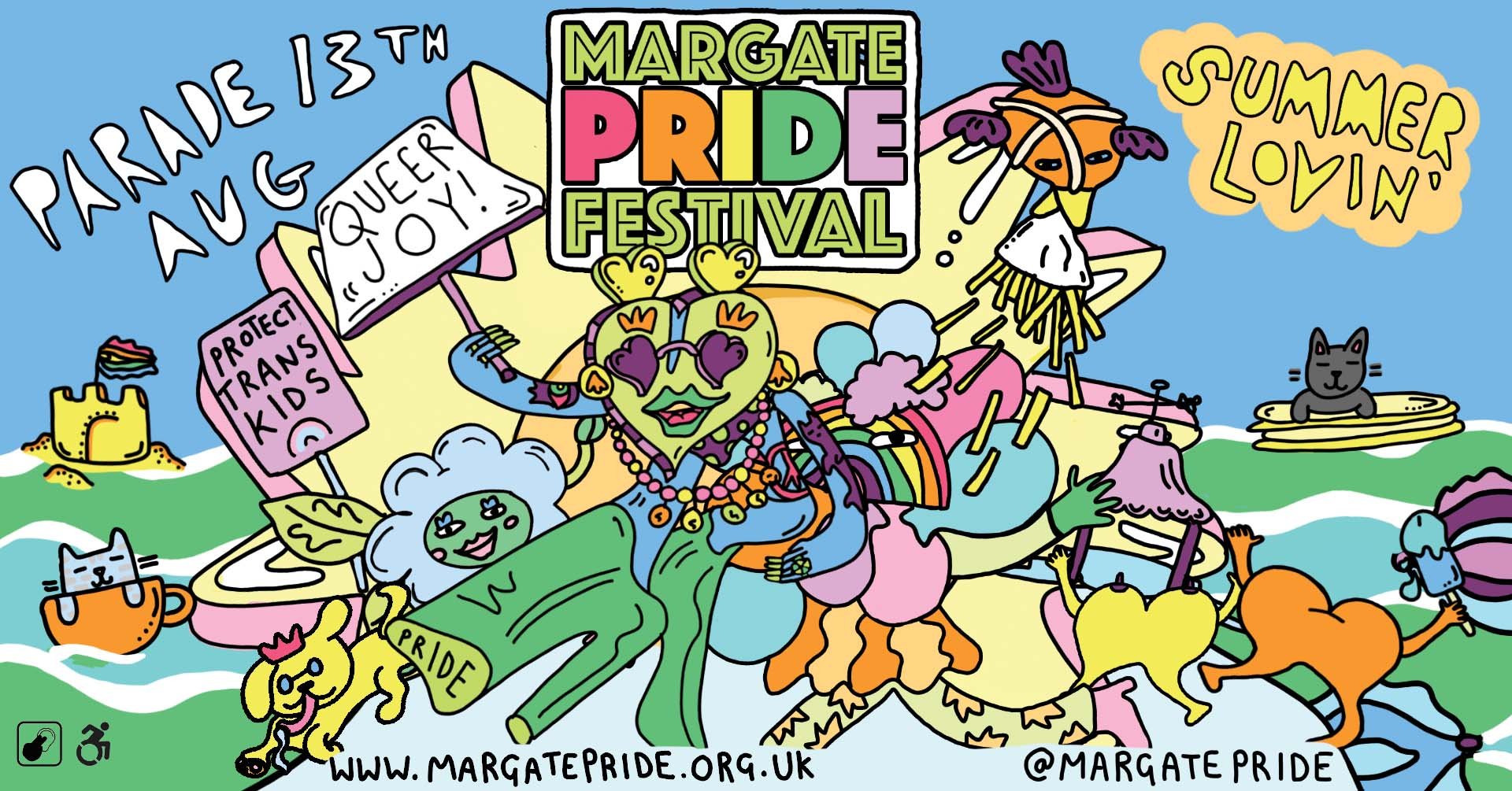 Margate Pride celebrates its 7th year - culminating in Sugababes