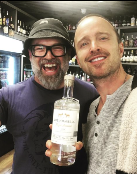 Breaking Bad Star Aaron Paul pops into Whitstable Offy 