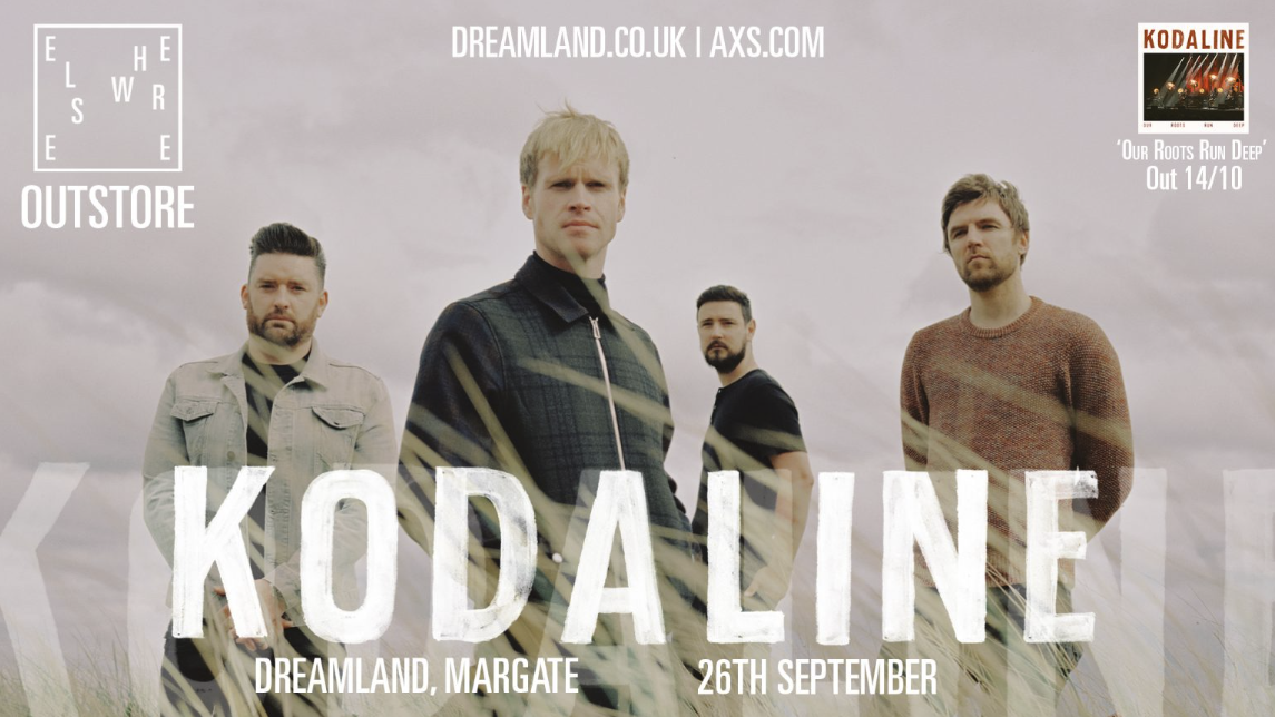 Elsewhere announces Kodaline gig at Dreamland's Ballroom 