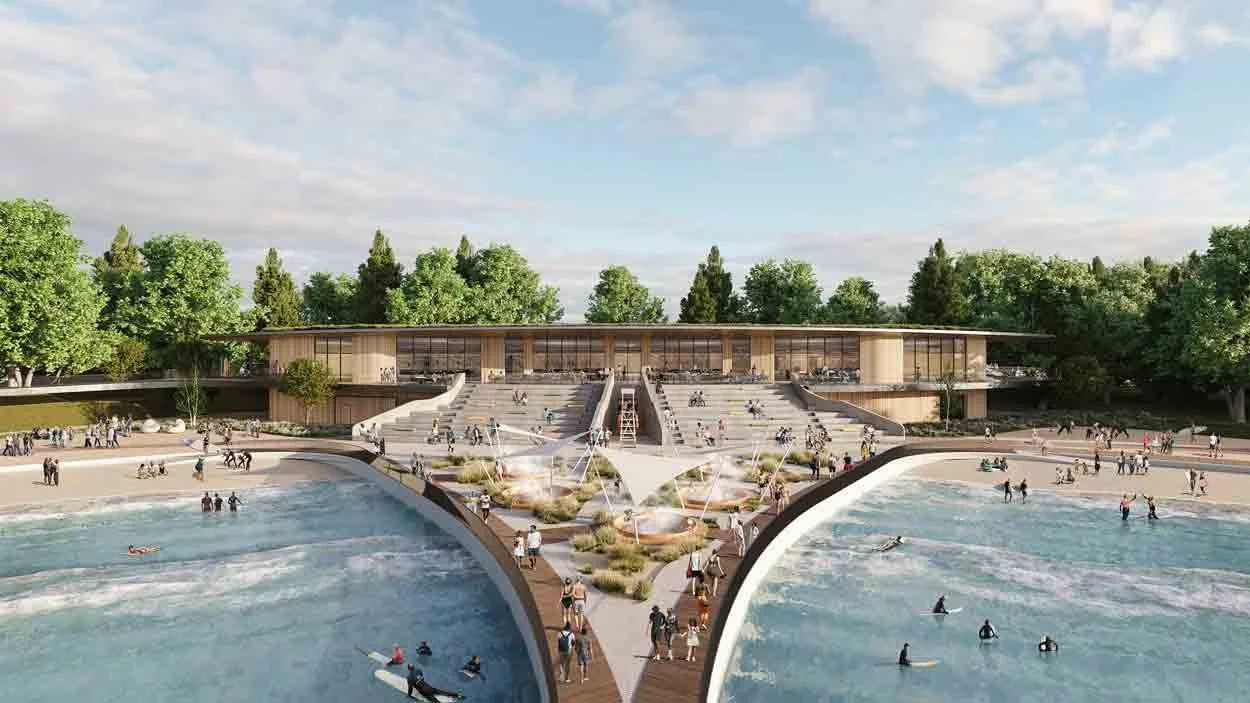 Designs released for Kent surf resort and hotel 