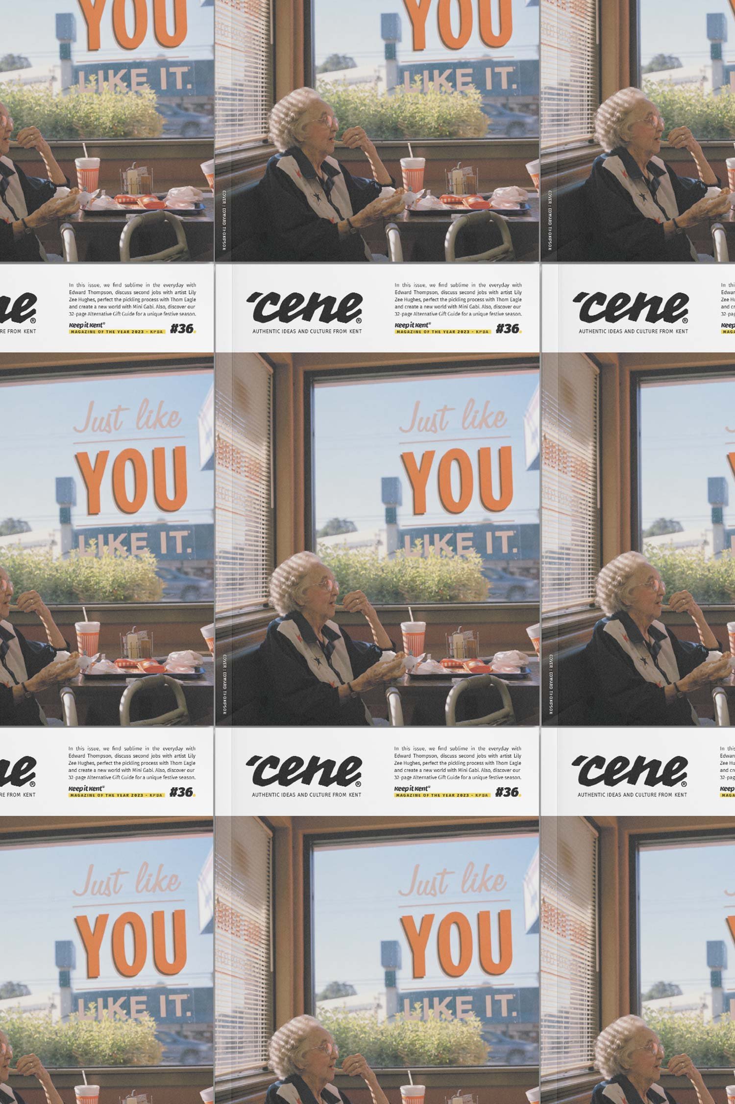 'Cene Magazine Edition #36 - OUT NOW - Giving Kent a Culture Shot