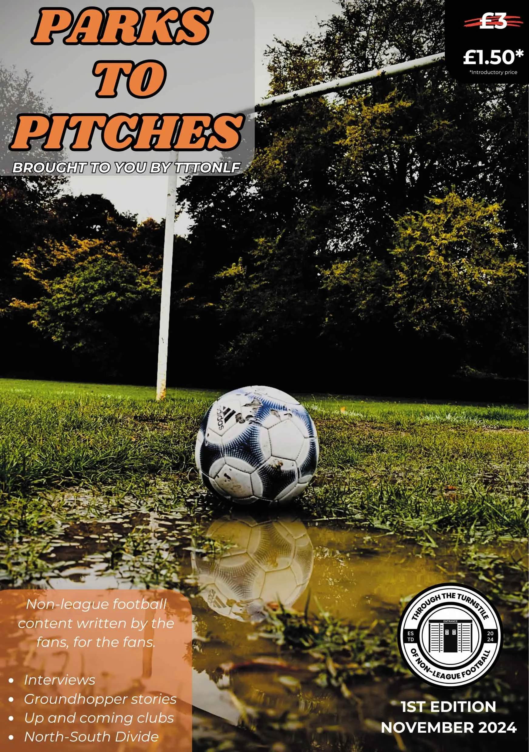 Parks to Pitches: Non-League football zine based in Kent