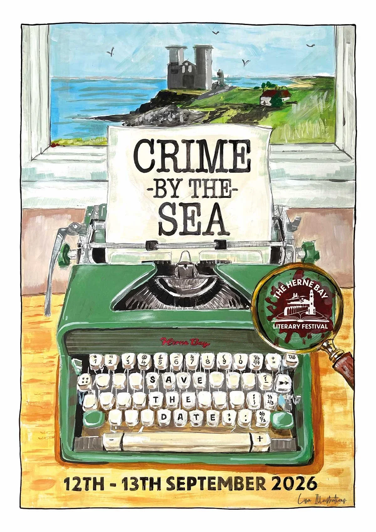 Crime by the sea: Herne Bay Literary Festival 2026 this weekend